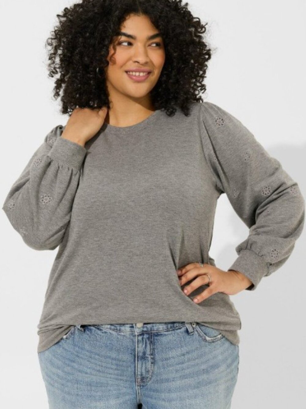 Gray Torrid Sweatshirt, size 3X